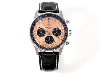 Breitling Chronometre Navitimer 43MM in Diameter B01 Movement Champagne Watch
